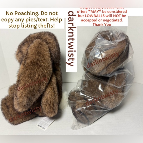 BNWT JELLYCAT LUXE HOPPLESTON LUXE BUNNY MED SALES RECEIPT AVAILABLE 1/ONE ONLY - Picture 3 of 9